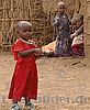 Reisefotografie - Masai Kinder in Kenia, in der Masai Mara, Afrika