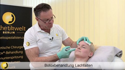 Vorschaubild und Videolink zum Thema Botoxbehandlung